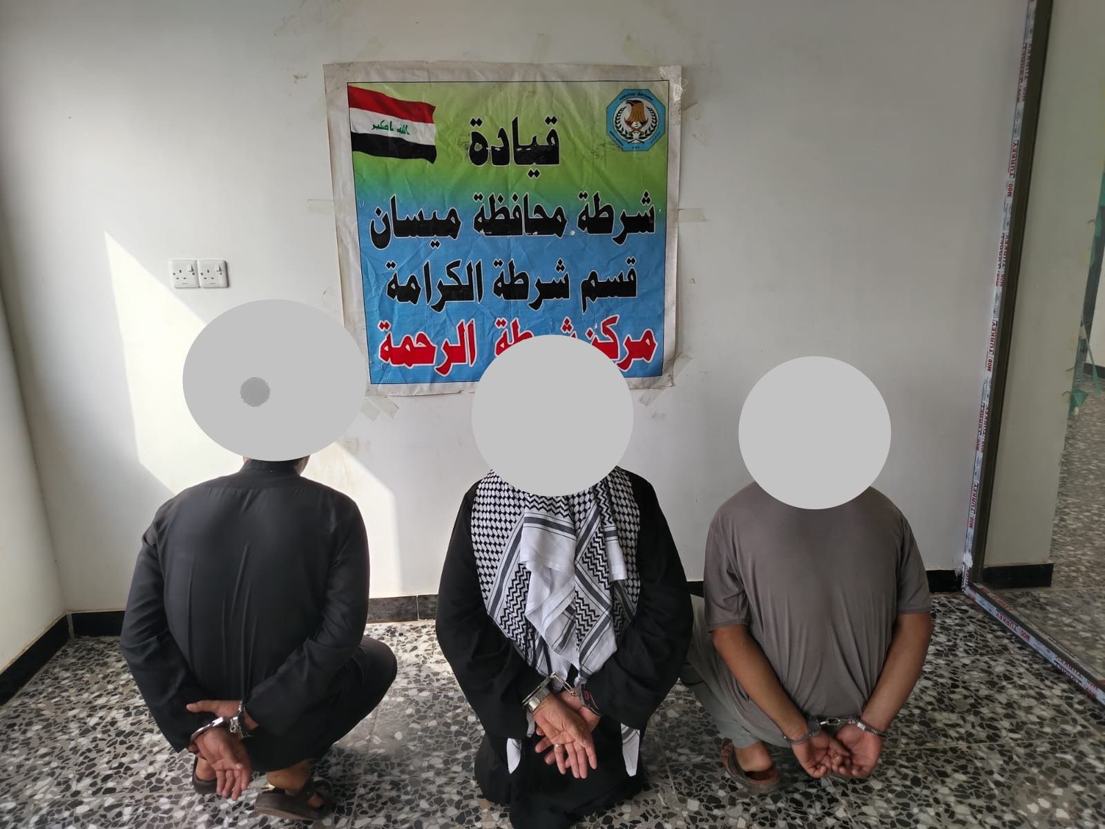 ميسان.. القبض على 3 متهمين وضبط آثار جرمية بعد مقتل مواطن في منطقة زراعية