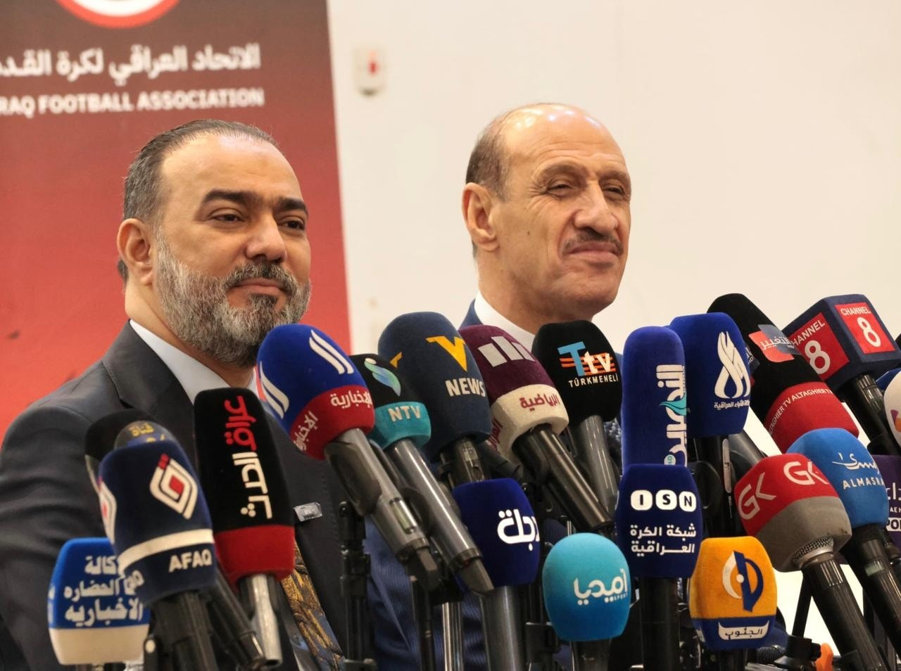 هيأة الإعلام والاتصالات واتحاد الكرة، يؤكدان في مؤتمر صحفي مشترك تنسيق الجهود وتكامل الأدوار لدعم المنتخب الوطني نحو المونديال