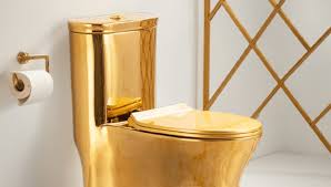 بيع مرحاض مصنوع من نحو 101 كغم من الذهب مقابل 12.1 مليون دولار في مزاد بمدينة نيويورك الأميركية