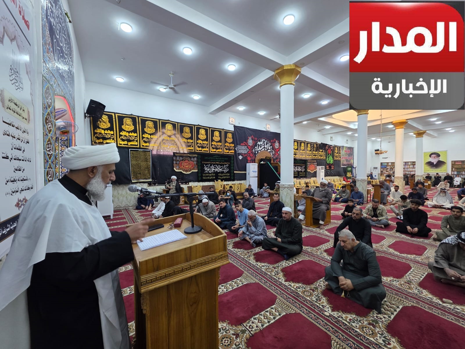 عنوان المقال / / صلاة الجمعة في ناحية خور الزبير